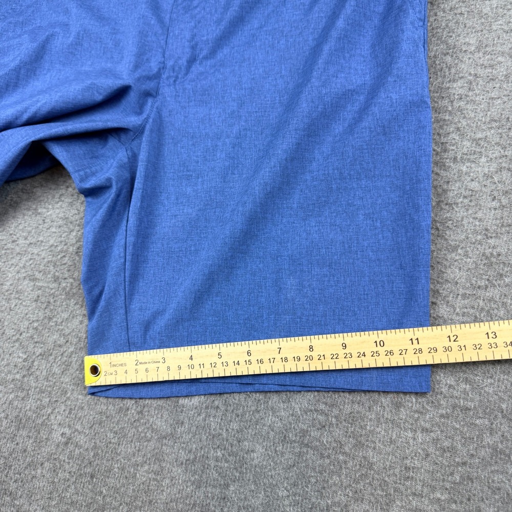 Grand Slam Golf Shorts Men's 36 Blue Performance Stretch Flat Front Casual - Picture 8 of 14